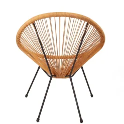 HOMLA Fotel Acapulco 93X73X85 Cm Naturalny Clearance