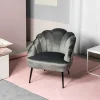 HOMLA Fotel Ariel 65X71X76 Cm Szary New