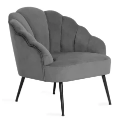 HOMLA Fotel Ariel 65X71X76 Cm Szary New
