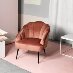 HOMLA Fotel Ariel 65X71X76 Cm Rozowy Best