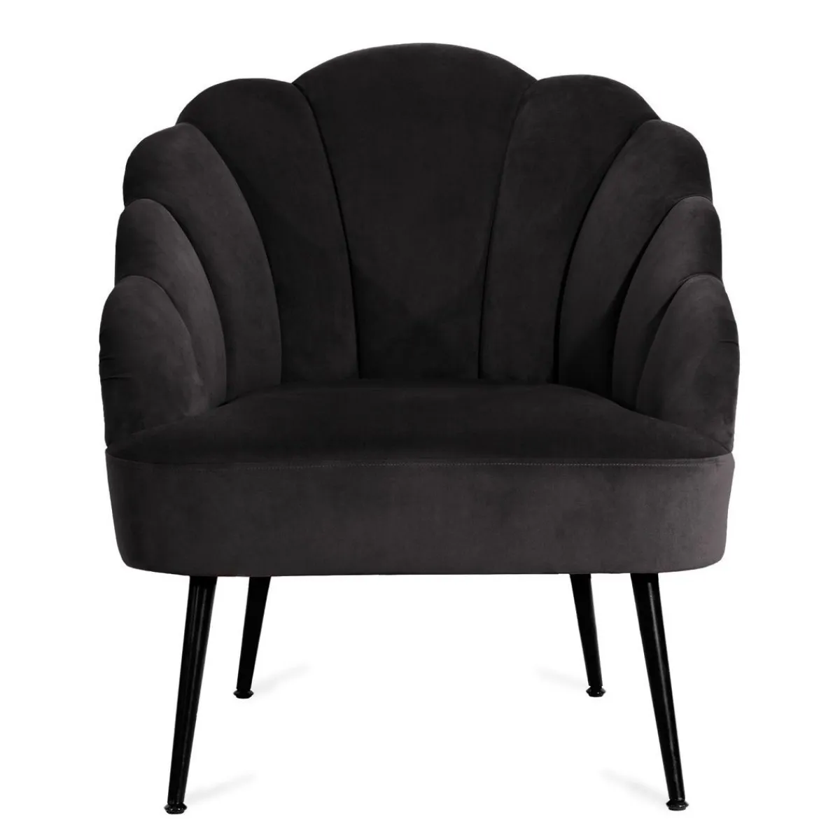 HOMLA Fotel Ariel 65X71X76 Cm Czarny Clearance