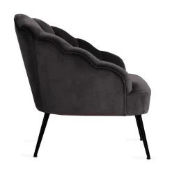 HOMLA Fotel Ariel 65X71X76 Cm Czarny Clearance