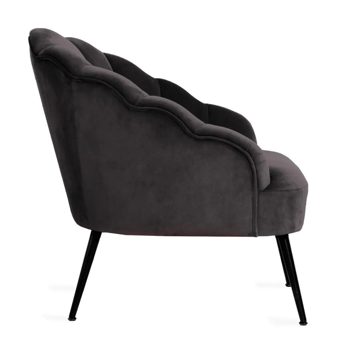 HOMLA Fotel Ariel 65X71X76 Cm Czarny Clearance