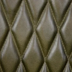 HOMLA Fotel Brizo W Obiciu Ze Skory Bawolej Zielone 55X60X86 Cm Clearance