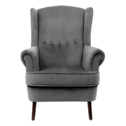 HOMLA Fotel Fossby 86X85X108 Cm Szary New