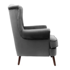HOMLA Fotel Fossby 86X85X108 Cm Szary New