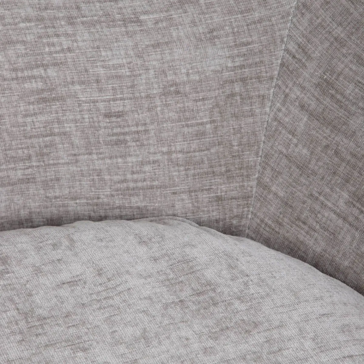 HOMLA Fotel Lunaire Obrotowy Welurowy Szary 86X76X87 Cm Outlet