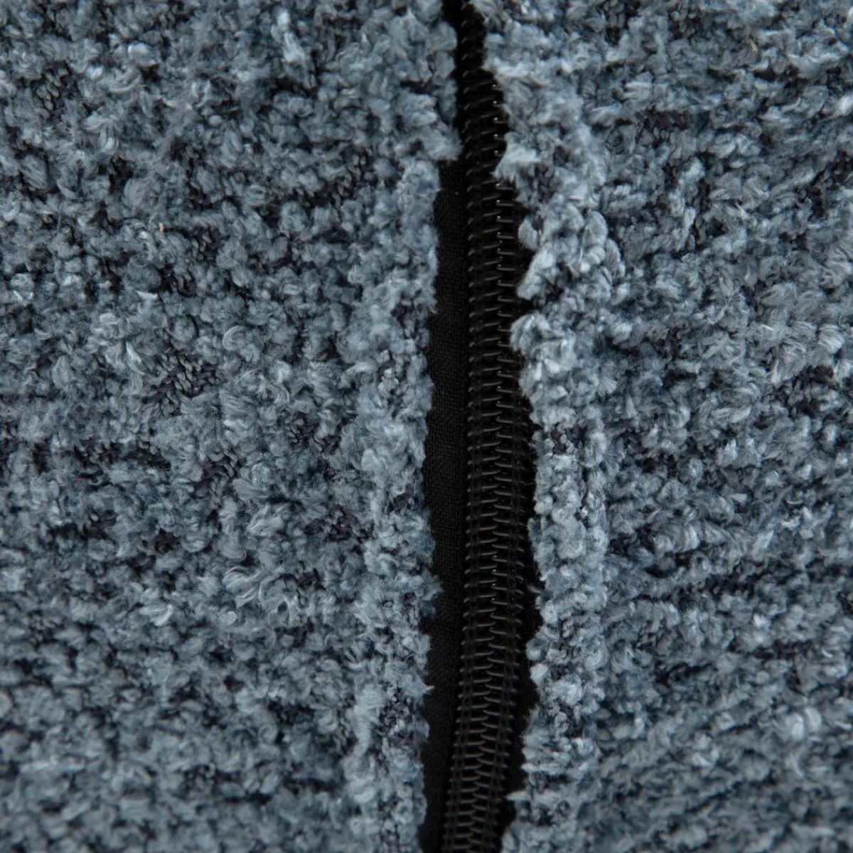 HOMLA Fotel Lunaire Obrotowy W Tkaninie Teddy Boucle Granatowy 86X76X87 Cm Best
