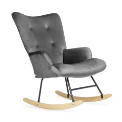 HOMLA Fotel Moss Bujany 72X73X92 Cm Szary Discount