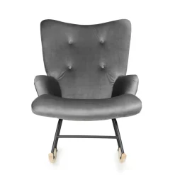 HOMLA Fotel Moss Bujany 72X73X92 Cm Szary Discount