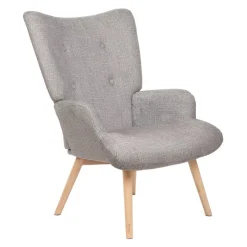 HOMLA Fotel Moss Pop W Tkaninie Ciemnobezowy 72X73X96Cm Hot