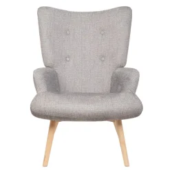 HOMLA Fotel Moss Pop W Tkaninie Ciemnobezowy 72X73X96Cm Hot