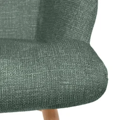 HOMLA Fotel Moss Pop W Tkaninie Zielony 72X73X96Cm Outlet