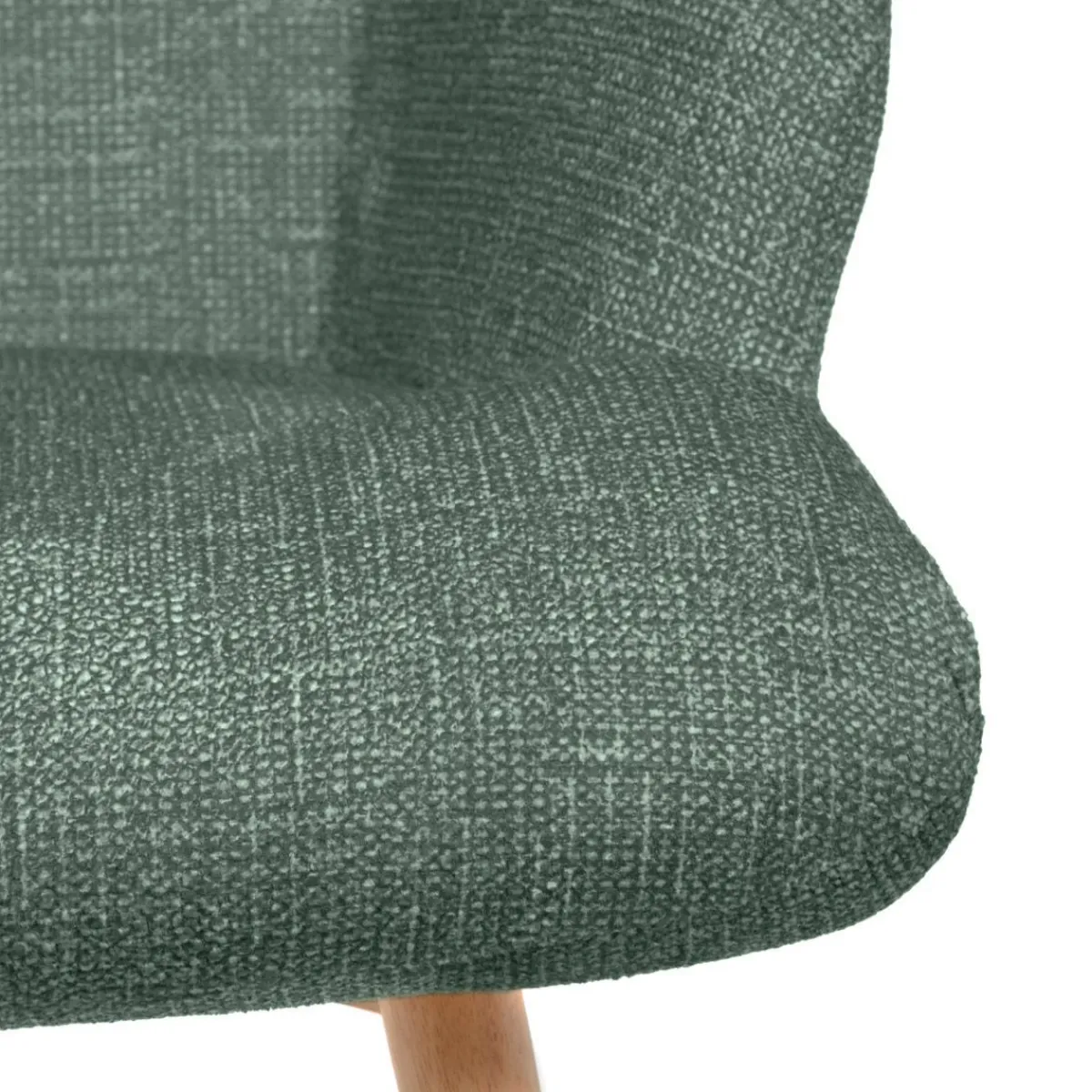 HOMLA Fotel Moss Pop W Tkaninie Zielony 72X73X96Cm Outlet