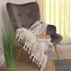 HOMLA Fotel Moss 70X95Cm Szary Hot