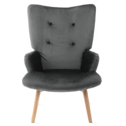 HOMLA Fotel Moss 70X95Cm Szary Hot