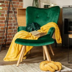 HOMLA Fotel Moss 70X95Cm Zielony Discount