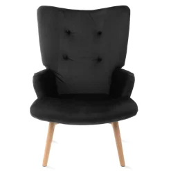 HOMLA Fotel Moss 70X95Cm Czarny Sale