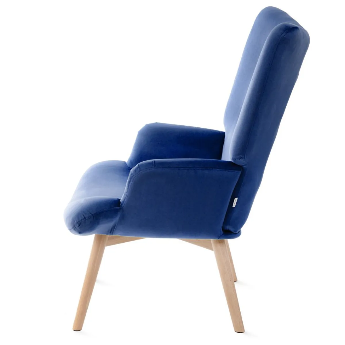 HOMLA Fotel Moss 70X95Cm Granatowy New