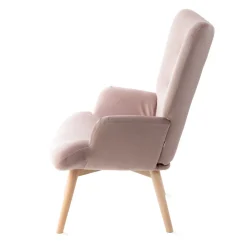 HOMLA Fotel Moss 70X95Cm Rozowy Best