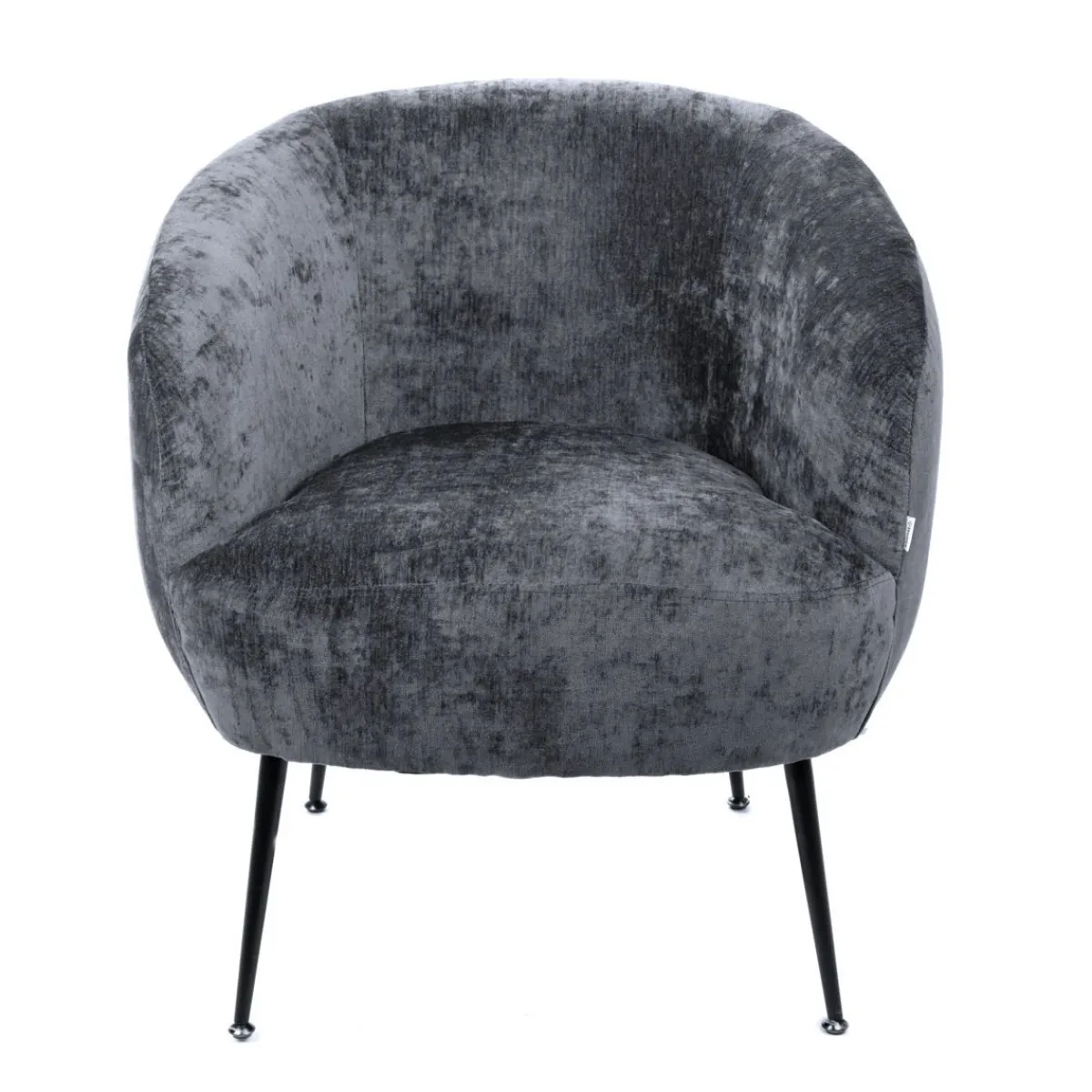 HOMLA Fotel Pallstol Szenilowy Ciemno Szary 72X70X74Cm Discount