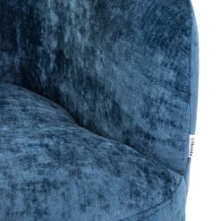 HOMLA Fotel Pallstol Szenilowy Granatowy 72X70X74Cm Sale