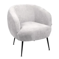 HOMLA Fotel Pallstol Szenilowy Szary 72X70X74Cm Sale