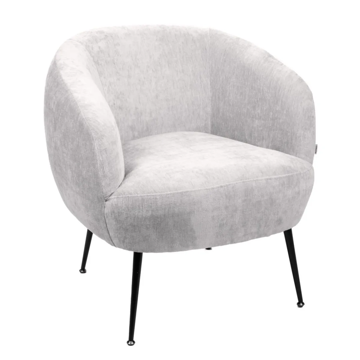 HOMLA Fotel Pallstol Szenilowy Szary 72X70X74Cm Sale