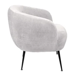 HOMLA Fotel Pallstol Szenilowy Szary 72X70X74Cm Sale
