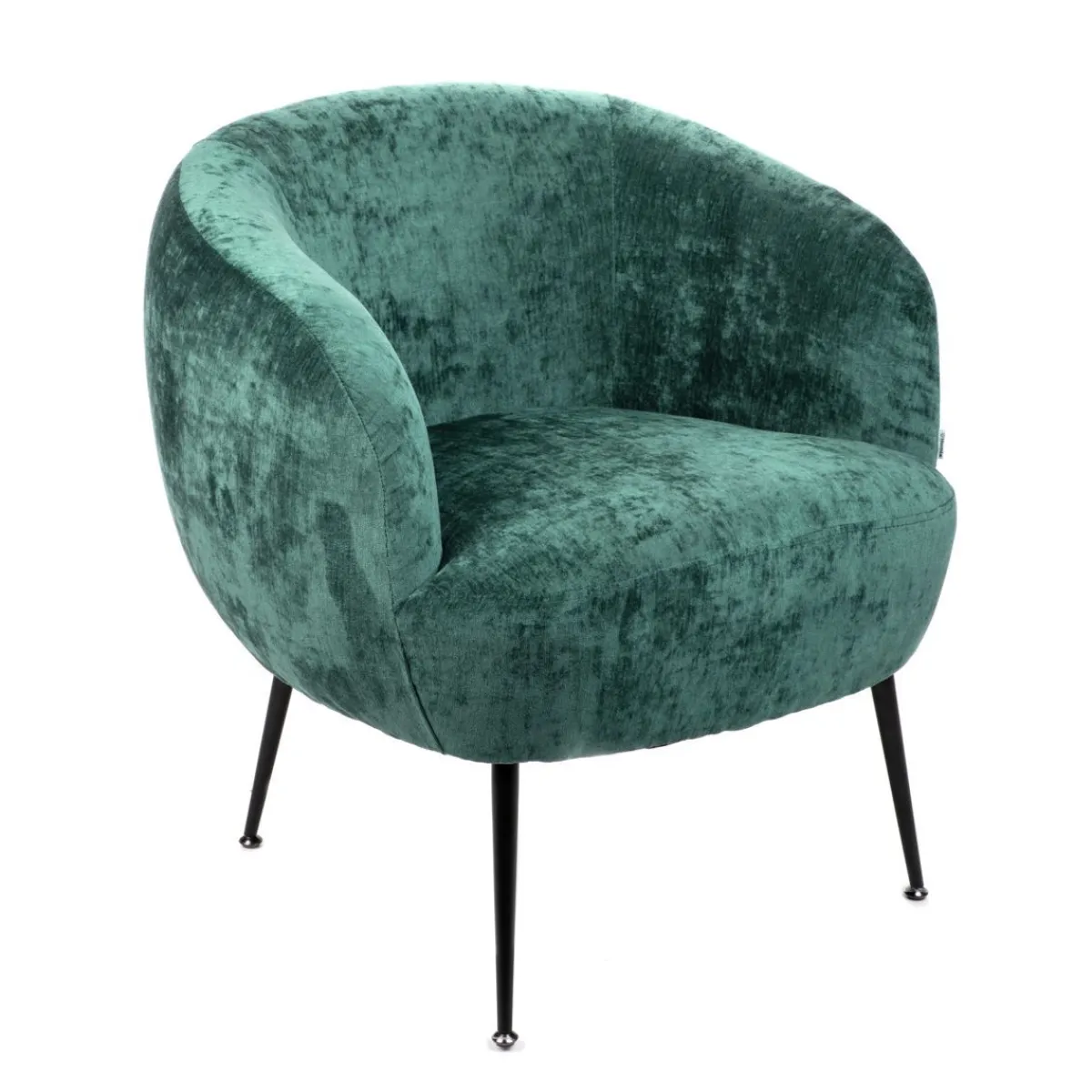 HOMLA Fotel Pallstol Szenilowy Zielony 72X70X74Cm Hot