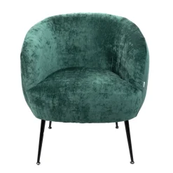 HOMLA Fotel Pallstol Szenilowy Zielony 72X70X74Cm Hot