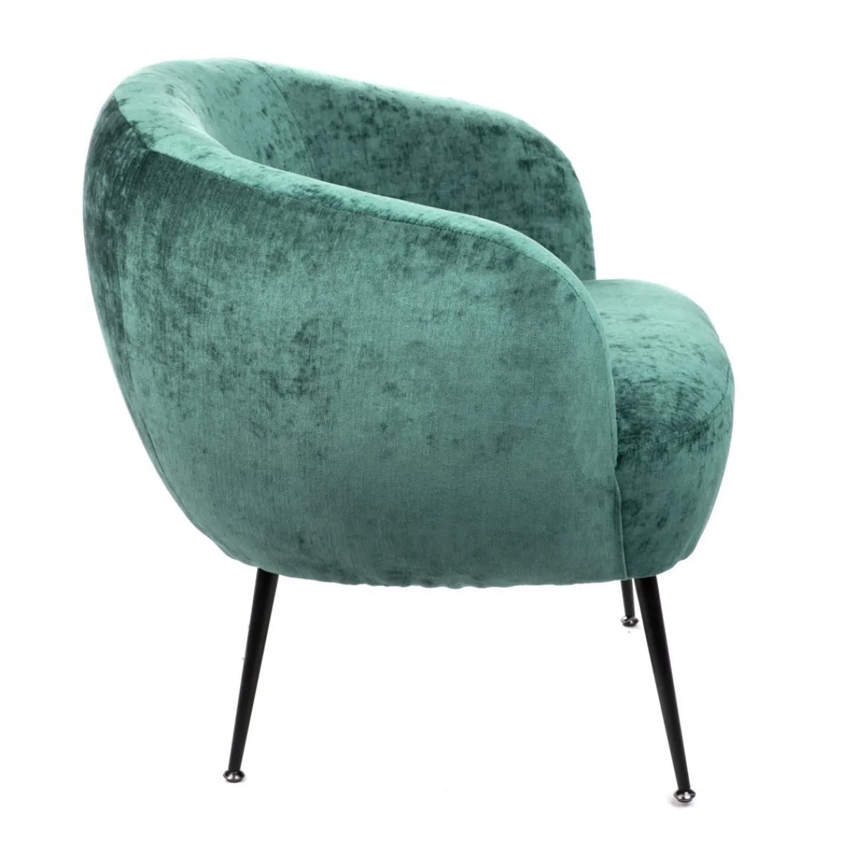 HOMLA Fotel Pallstol Szenilowy Zielony 72X70X74Cm Hot