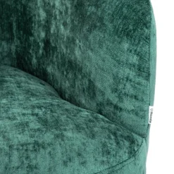 HOMLA Fotel Pallstol Szenilowy Zielony 72X70X74Cm Hot