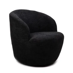 HOMLA Fotel Svingen Obrotowy Czarny 65.5X77X69Cm Discount