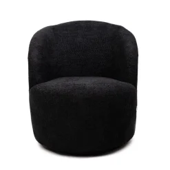 HOMLA Fotel Svingen Obrotowy Czarny 65.5X77X69Cm Discount
