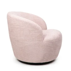 HOMLA Fotel Svingen Obrotowy Rozowy 65.5X77X69Cm Sale