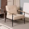 HOMLA Fotel Veludo 71X70X83 Cm Bezowy Best