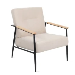HOMLA Fotel Veludo 71X70X83 Cm Bezowy Best