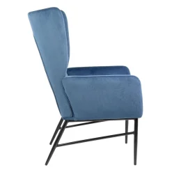 HOMLA Fotel Vinder Granatowy 97X67X73 Cm Hot