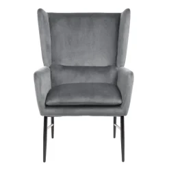HOMLA Fotel Vinder Szary 97X67X73 Cm Online