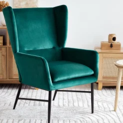 HOMLA Fotel Vinder Zielony 97X67X73 Cm Clearance