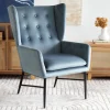 HOMLA Fotel Vinnande Niebieski 97X67X73 Cm Online