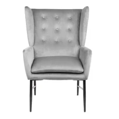 HOMLA Fotel Vinnande Szary 97X67X73 Cm Online