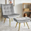HOMLA Fotel Vinnis 96X69X82 Cm Szary New