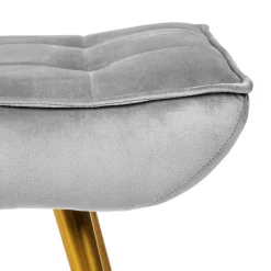 HOMLA Fotel Vinnis 96X69X82 Cm Szary New