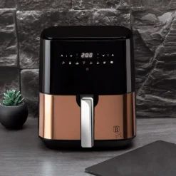 BERLINGER HAUS Frytkownica Black Rose/Monaco Beztluszczowa 1350/1450 W Czarny Hot