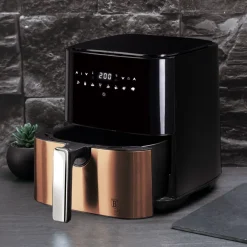 BERLINGER HAUS Frytkownica Black Rose/Monaco Beztluszczowa 1350/1450 W Czarny Hot