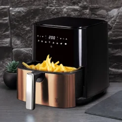 BERLINGER HAUS Frytkownica Black Rose/Monaco Beztluszczowa 1350/1450 W Czarny Hot