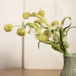 HOMLA Galazka Sztuczna Blomi Zielone Kulki 58 Cm Best