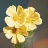 HOMLA Galazka Sztuczna Cosmos Zolta 50 Cm Outlet